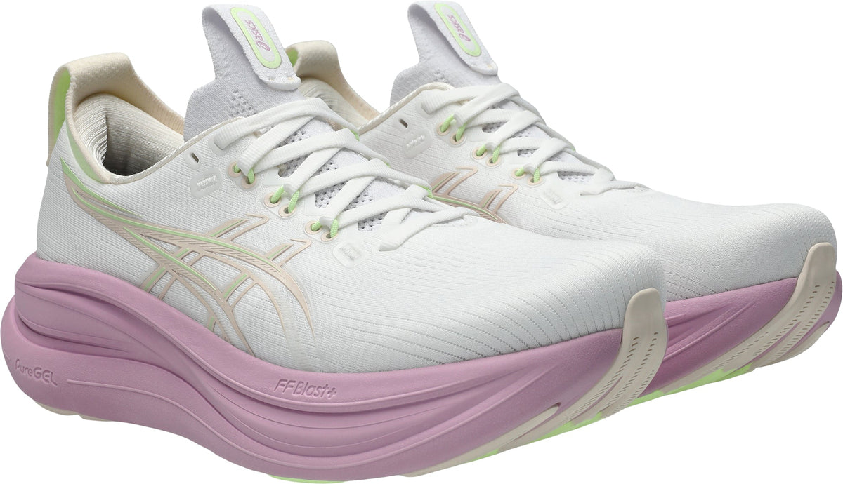 Asics Gel Nimbus 28 Women's Running Shoes - White