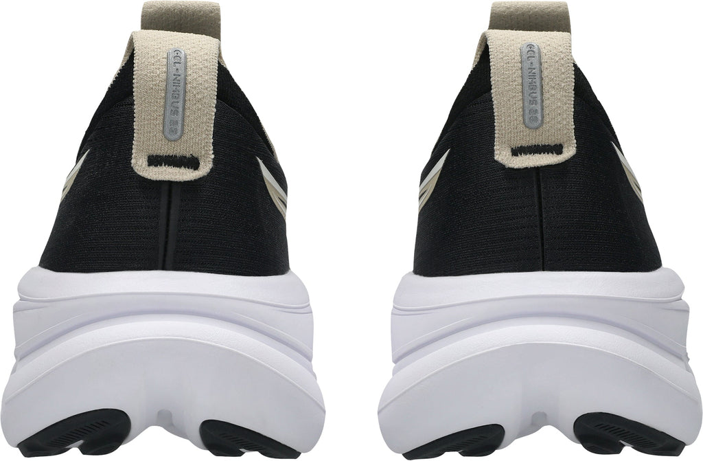 Asics Gel Nimbus 28 WIDE FIT Men's Running Shoes - Black
