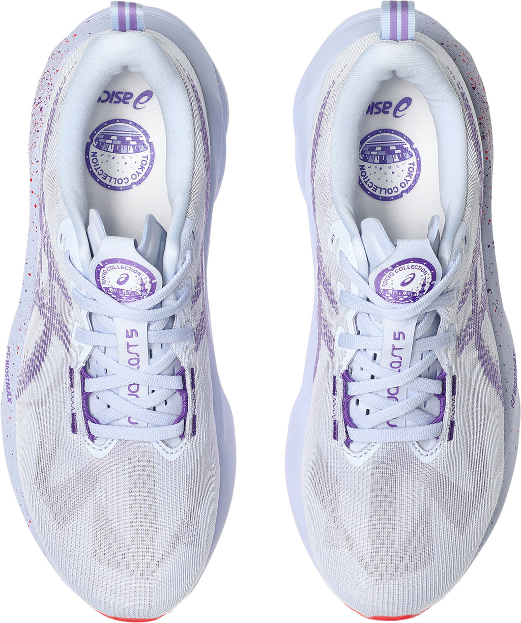 Asics NovaBlast 5 Tokyo Men's Running Shoes- Purple