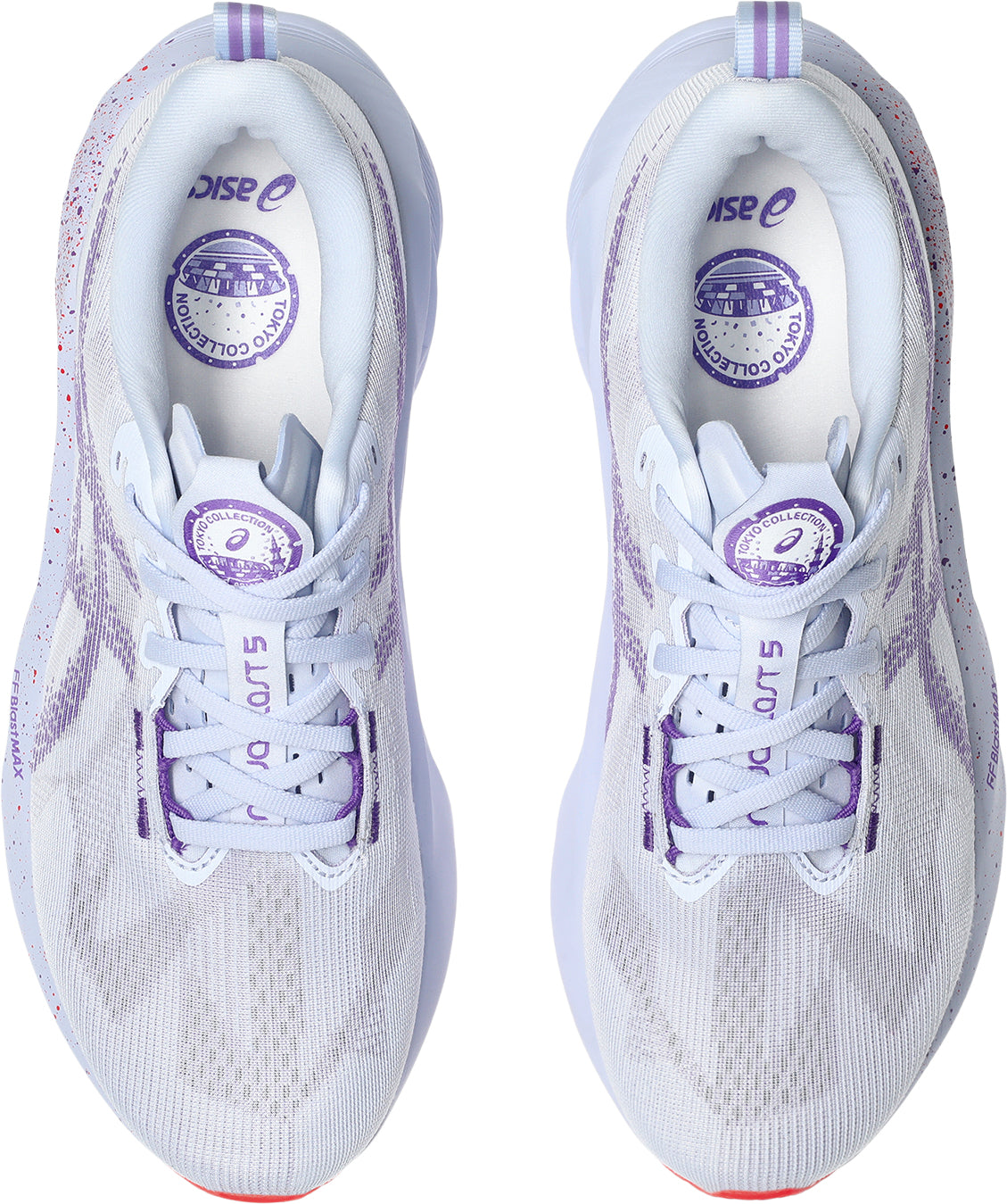 Asics NovaBlast 5 Tokyo Men's Running Shoes- Purple