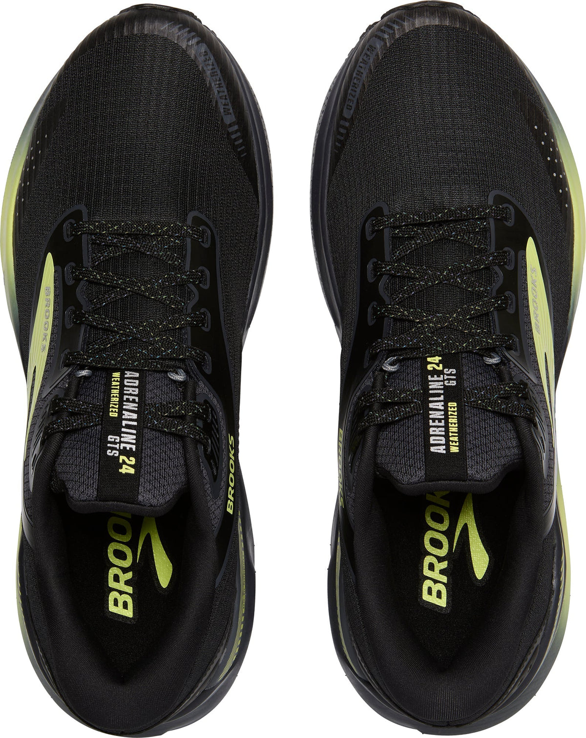 Brooks Adrenaline GTS 24 Weatherized Men's Running Shoes - Black