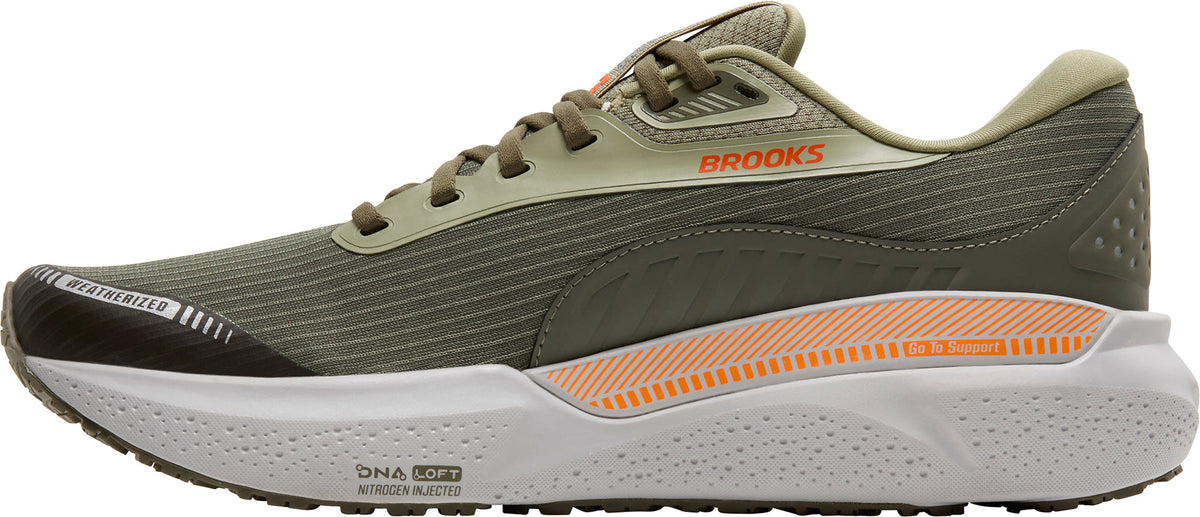 Brooks Adrenaline GTS 24 Weatherized Men's Running Shoes - Green