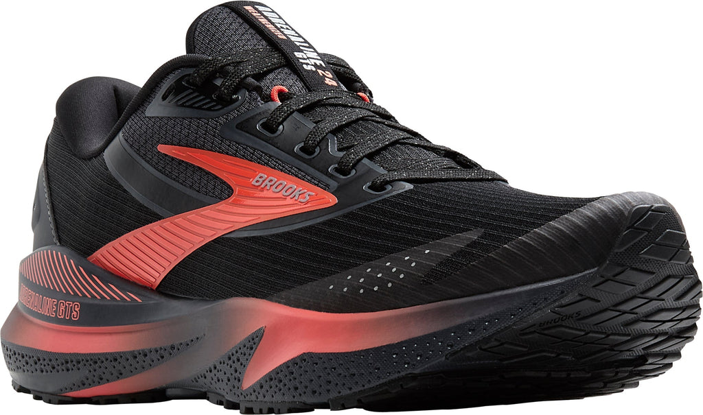 Brooks Adrenaline GTS 24 Weatherized Women's Running Shoes - Black