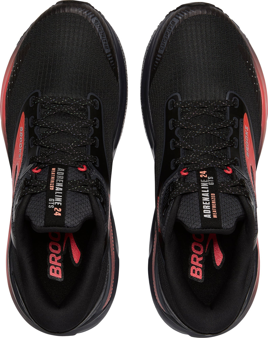 Brooks Adrenaline GTS 24 Weatherized Women's Running Shoes - Black