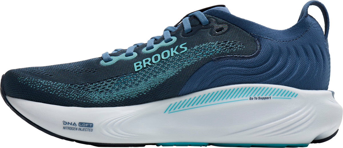 Brooks Adrenaline GTS 25 WIDE FIT Men's Running Shoes - Blue