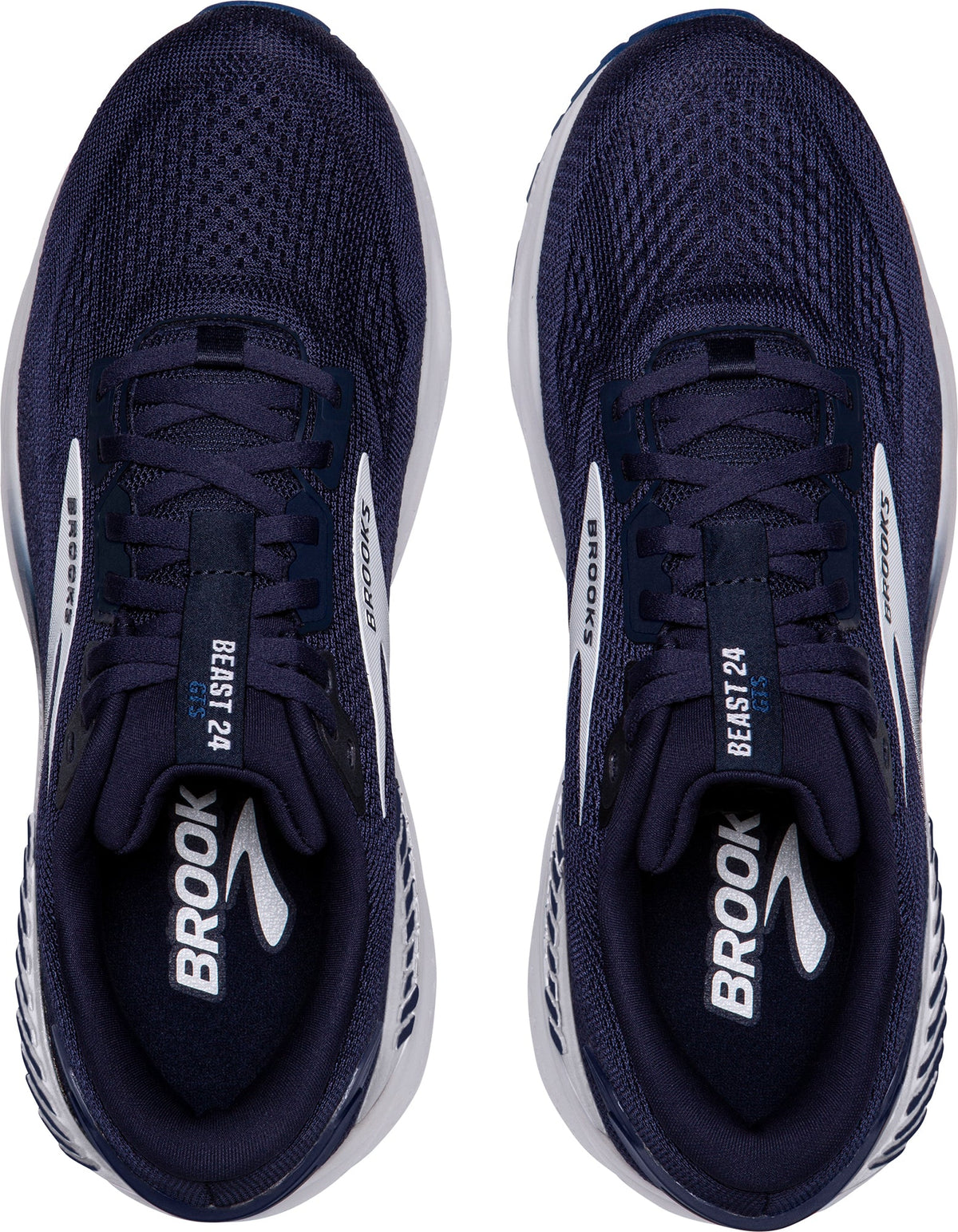 Brooks Beast GTS 24 WIDE FIT Men's Running Shoes - Navy