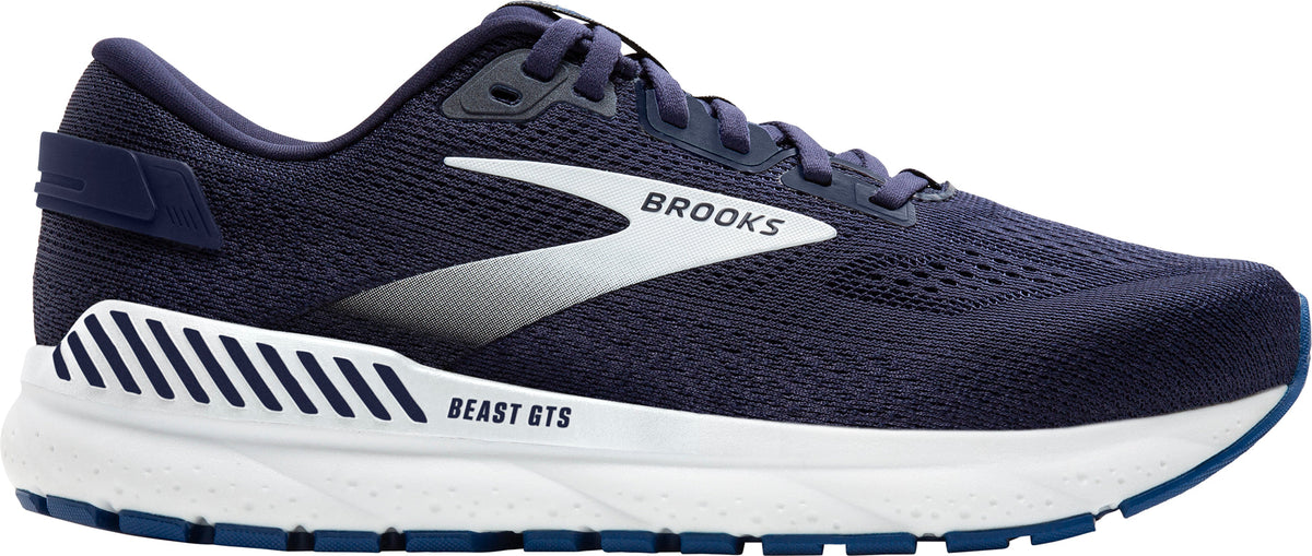 Brooks Beast GTS 24 WIDE FIT Men's Running Shoes - Navy