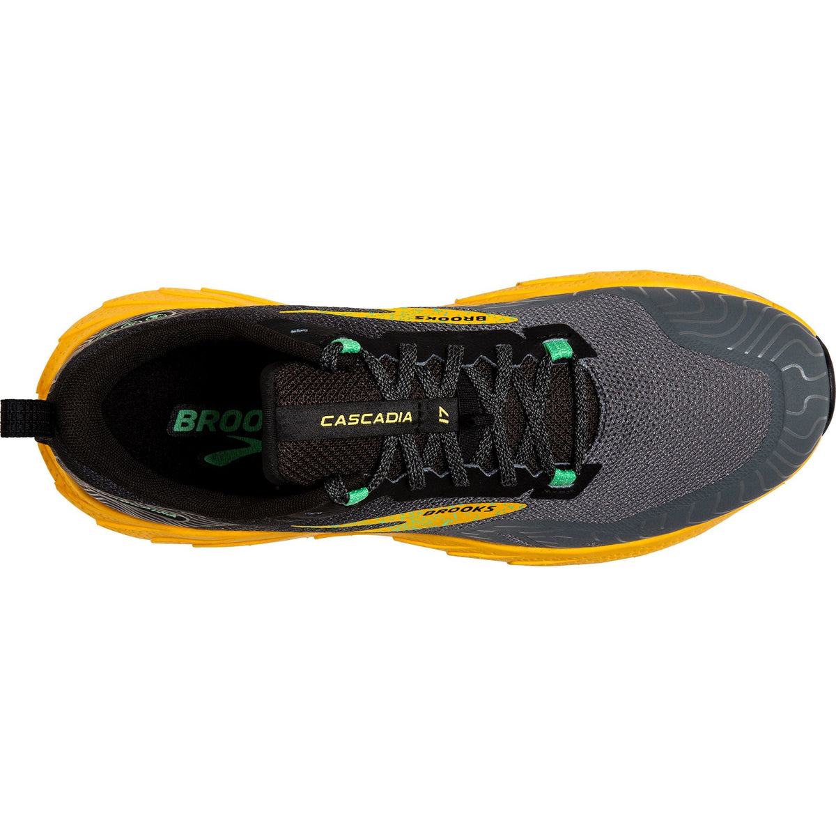 Brooks Cascadia 17 Men's Trail Running Shoes - Grey