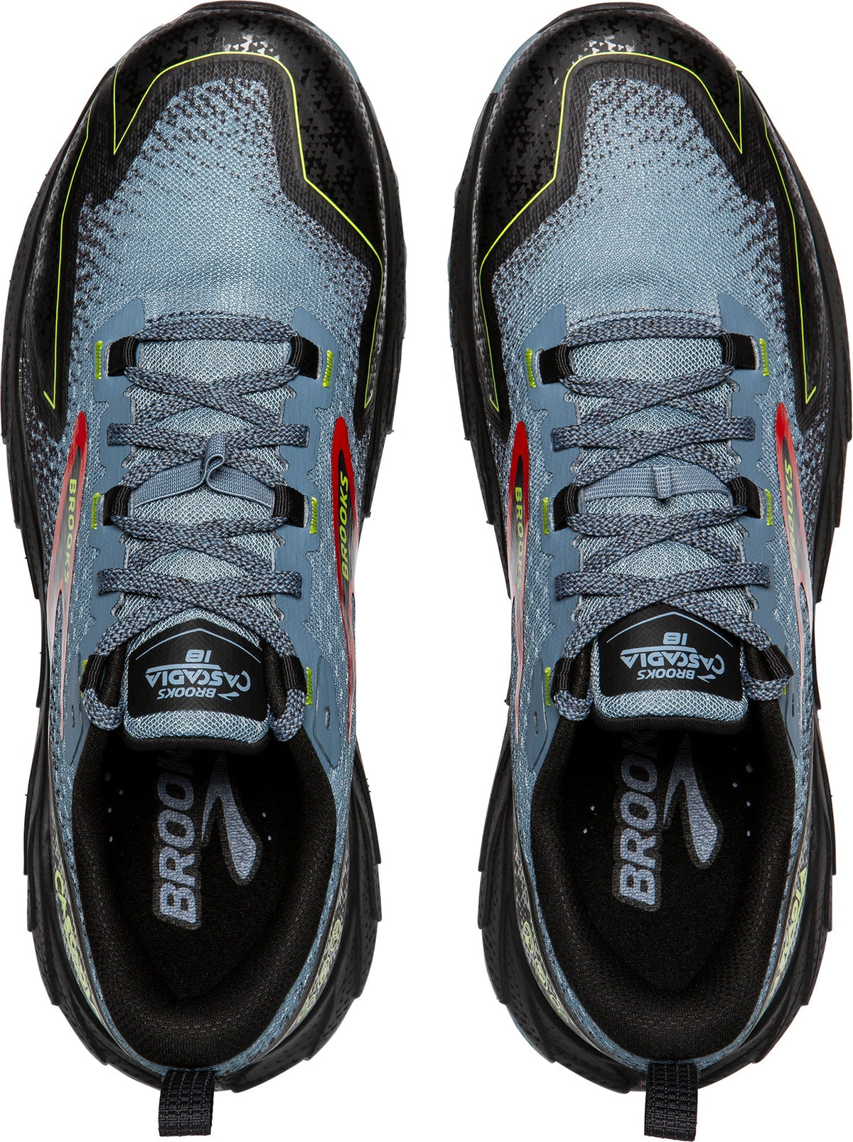 Brooks Cascadia 18 WIDE FIT Men's Trail Running Shoes - Blue