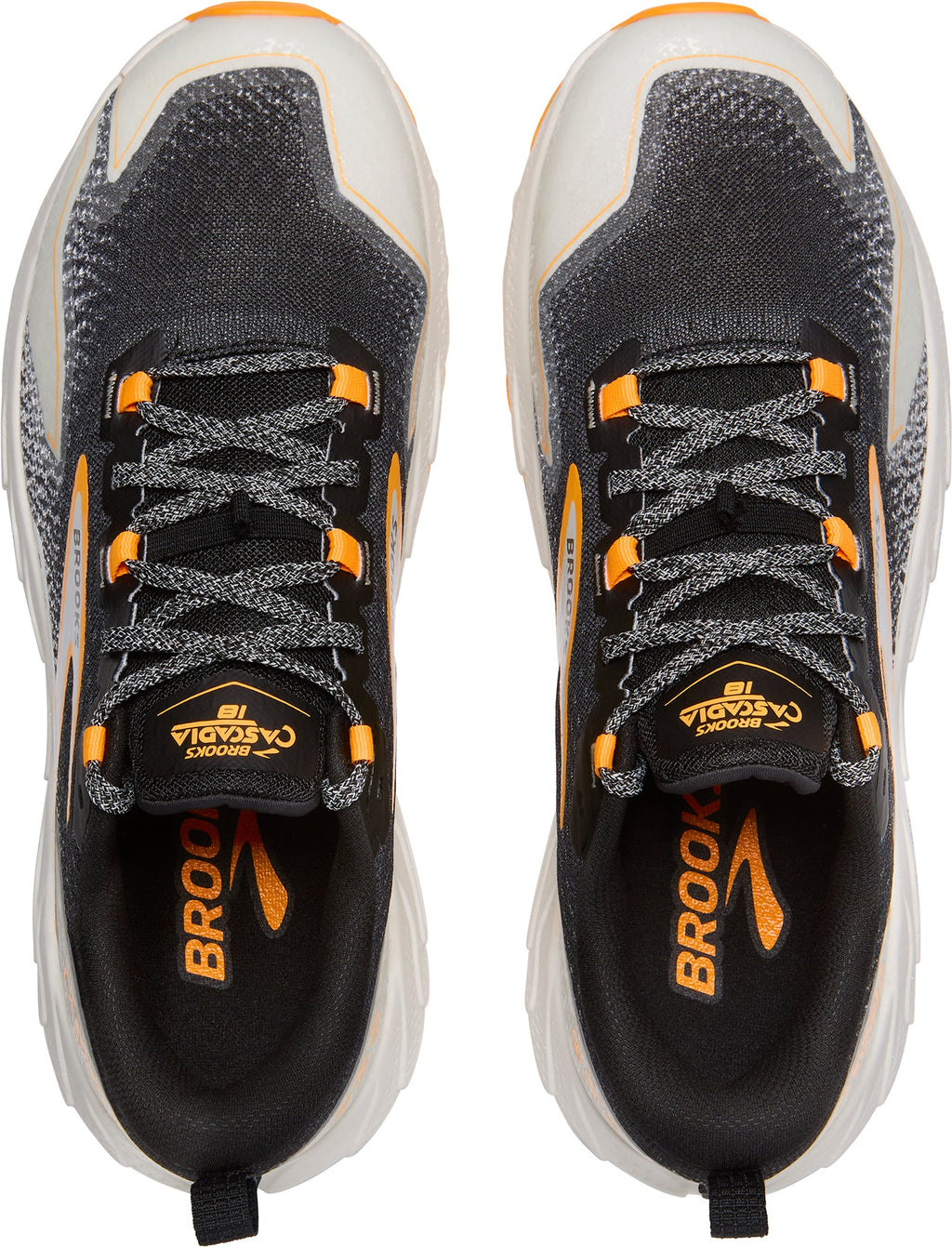 Brooks Cascadia 18 Men's Trail Running Shoes - Black
