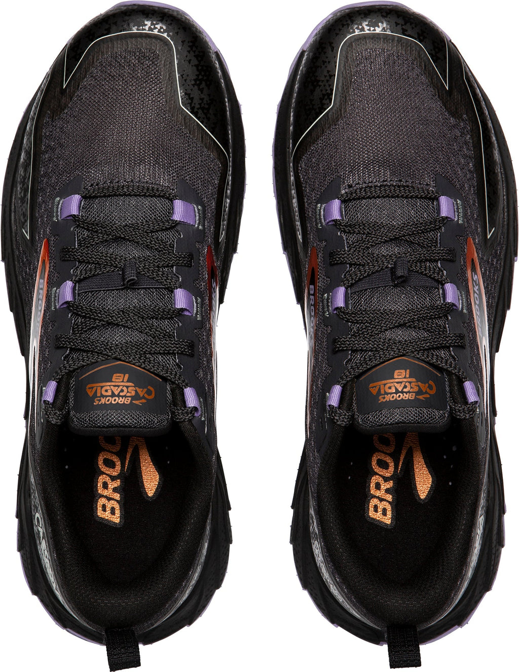 Brooks Cascadia 18 Women's Trail Running Shoes - Black