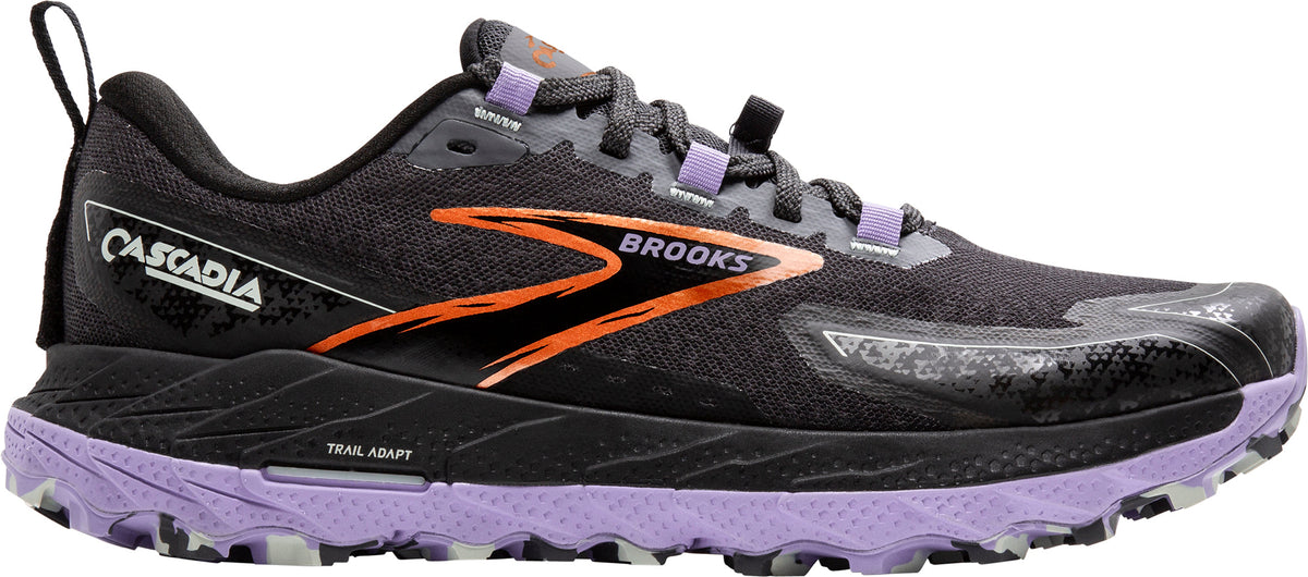 Brooks Cascadia 18 Women's Trail Running Shoes - Black