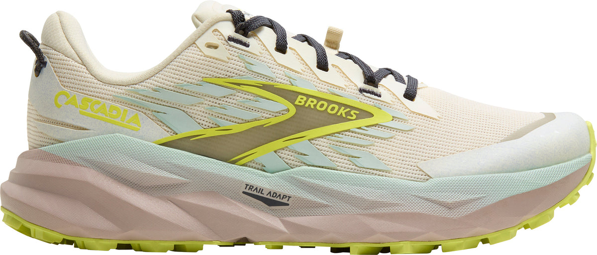 Brooks Cascadia 19 Women's Trail Running Shoes - Cream