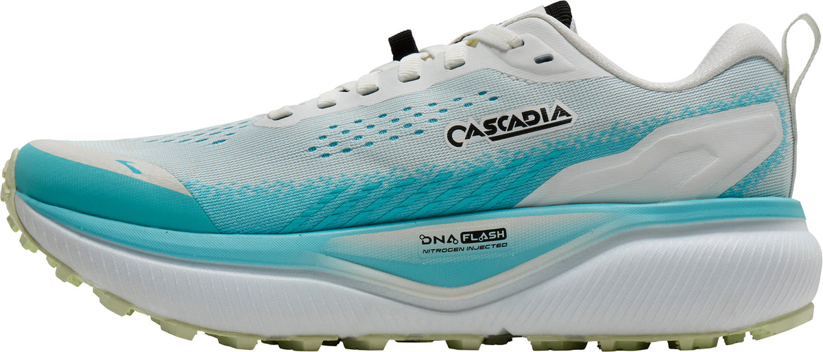 Brooks Cascadia 20 Women's Trail Running Shoes - White