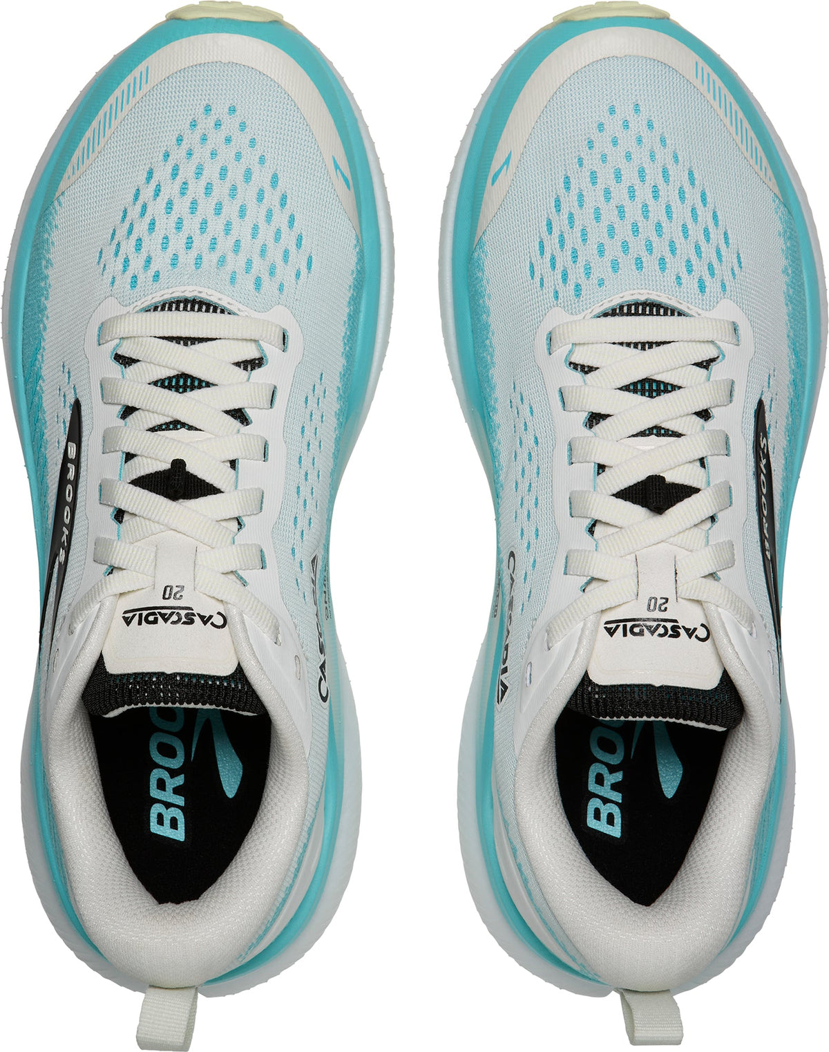 Brooks Cascadia 20 Women's Trail Running Shoes - White