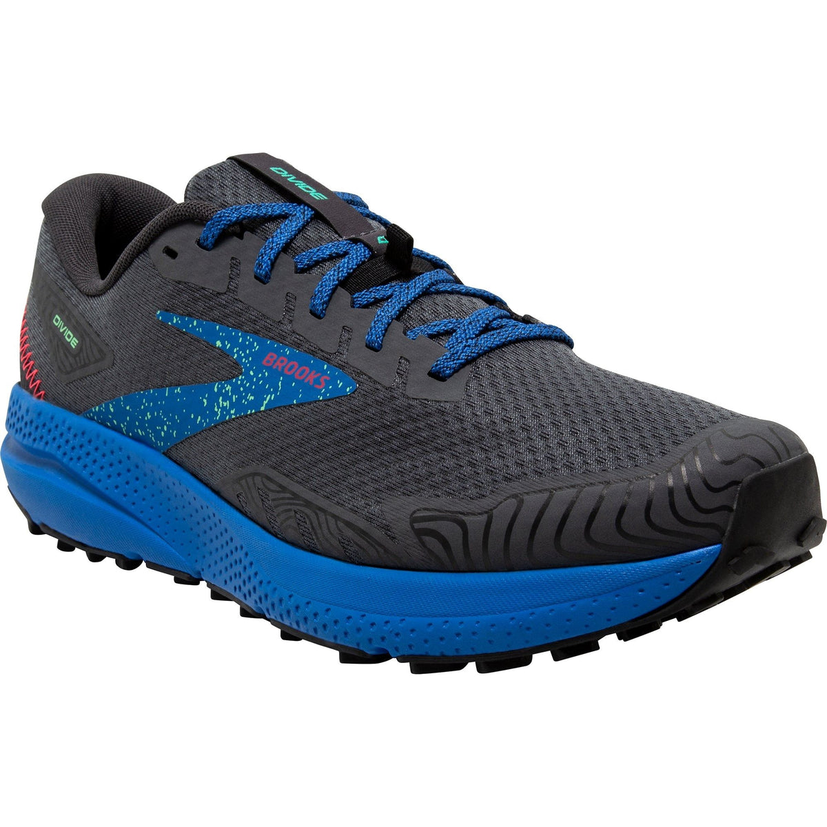 Brooks Divide 4 Men's Trail Running Shoes - Black