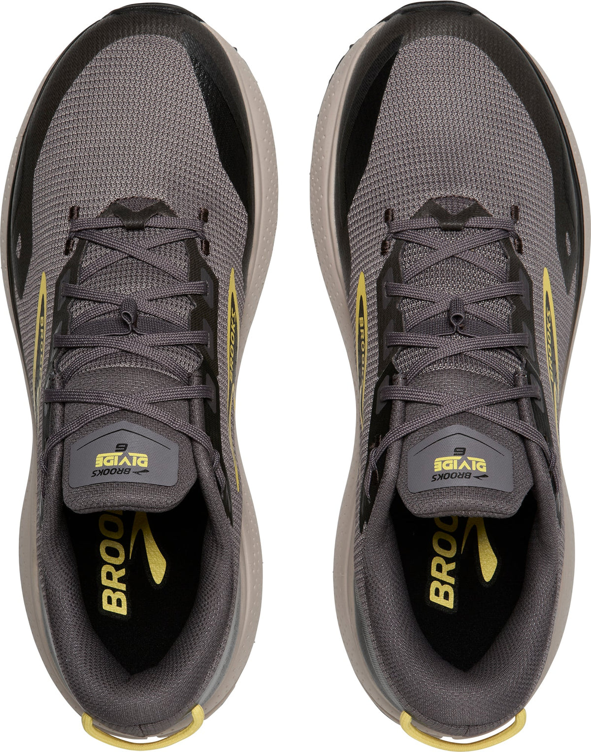 Brooks Divide 6 Men's Trail Running Shoes - Grey
