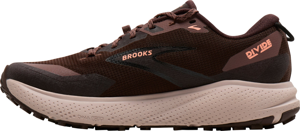 Brooks Divide 6 GORE-TEX Women's Trail Running Shoes - Brown