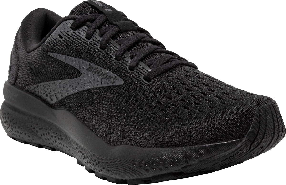 Brooks Ghost 16 WIDE FIT (4E) Men's Running Shoes - Black