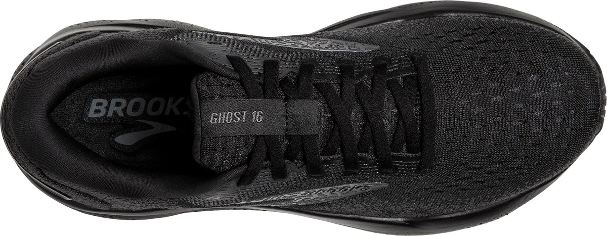 Brooks Ghost 16 WIDE FIT (4E) Men's Running Shoes - Black