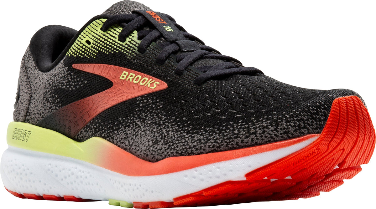 Brooks Ghost 16 WIDE FIT (2E) Men's Running Shoes - Black