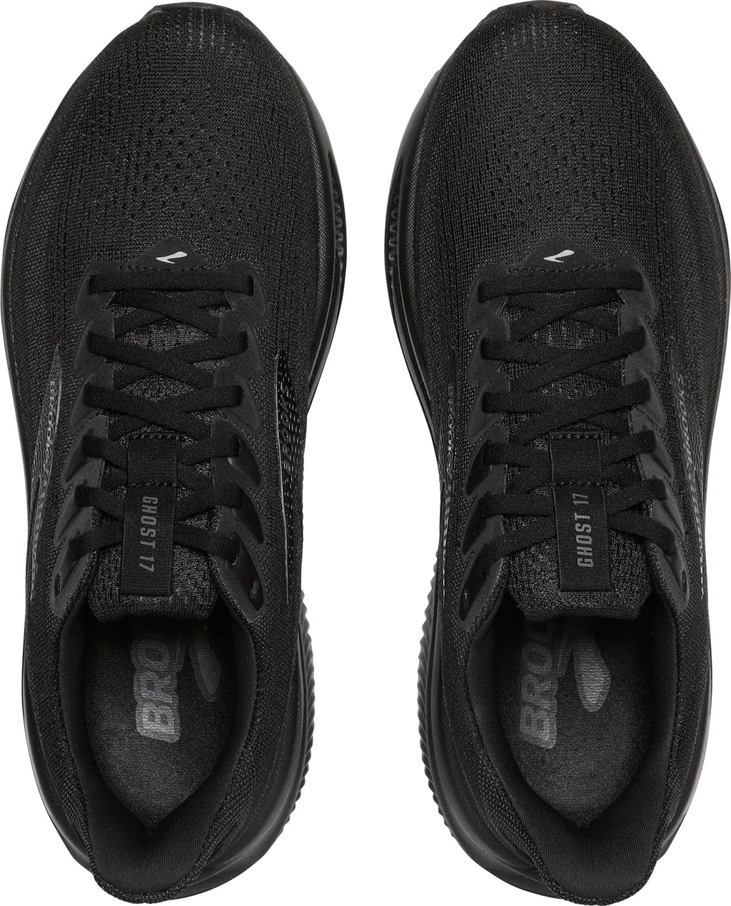 Brooks Ghost 17 WIDE FIT (2E) Men's Running Shoes - Black