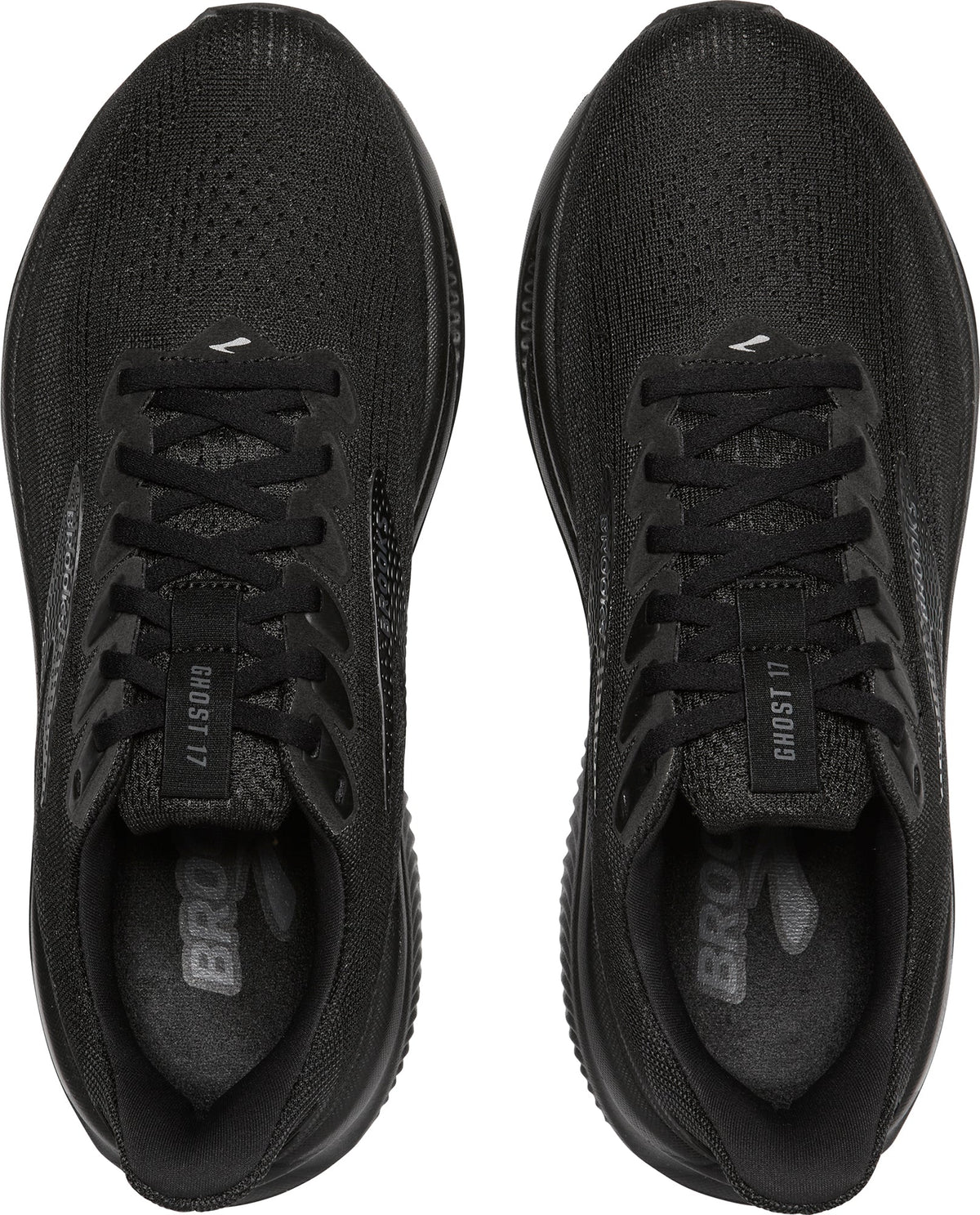 Brooks Ghost 17 WIDE FIT (2E) Men's Running Shoes - Black