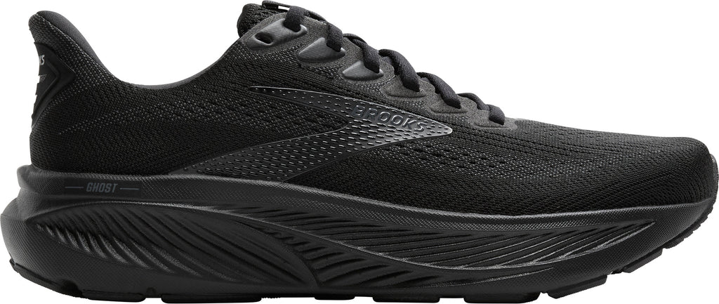 Brooks Ghost 17 WIDE FIT (4E) Men's Running Shoes - Black