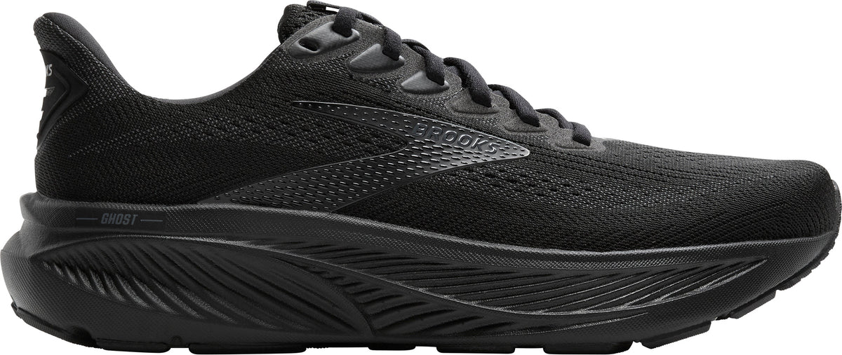 Brooks Ghost 17 WIDE FIT (2E) Men's Running Shoes - Black