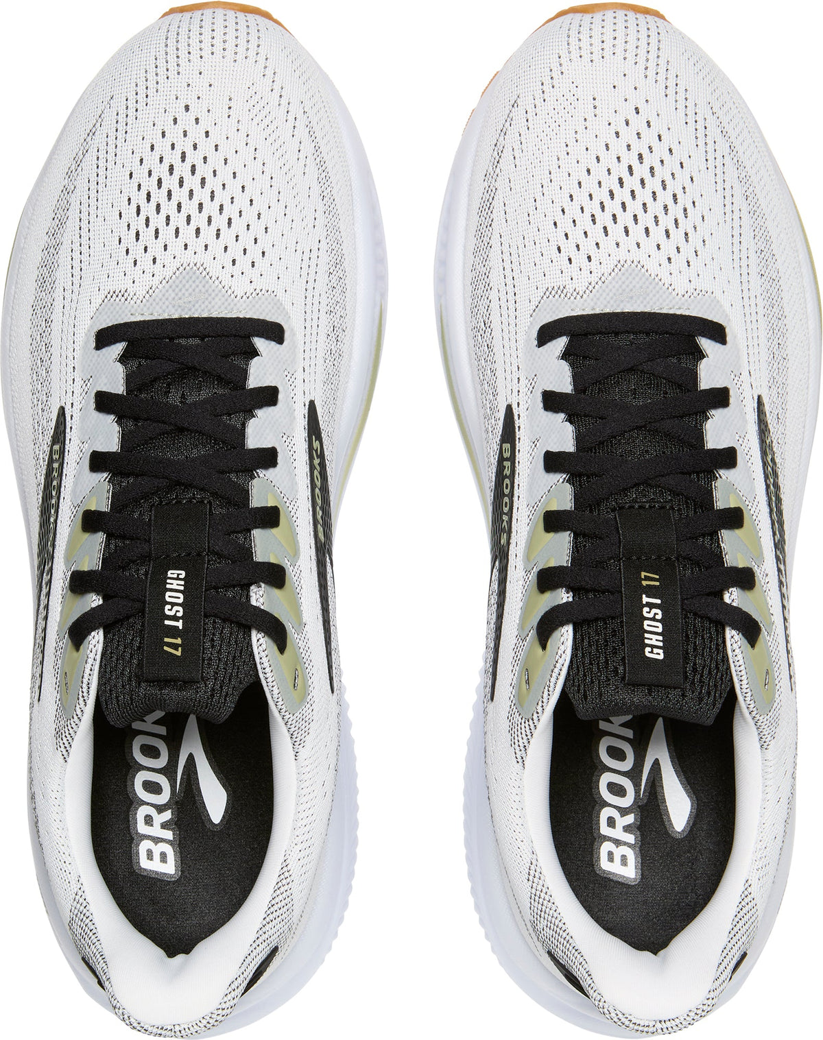 Brooks Ghost 17 Men's Running Shoes - White