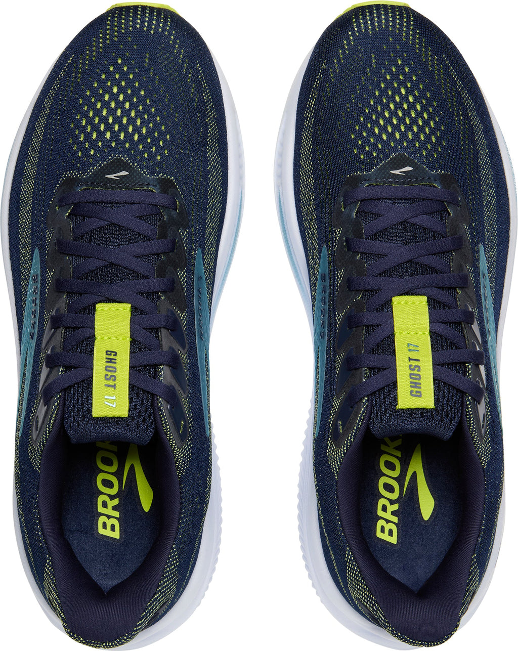 Brooks Ghost 17 WIDE FIT (2E) Men's Running Shoes - Blue