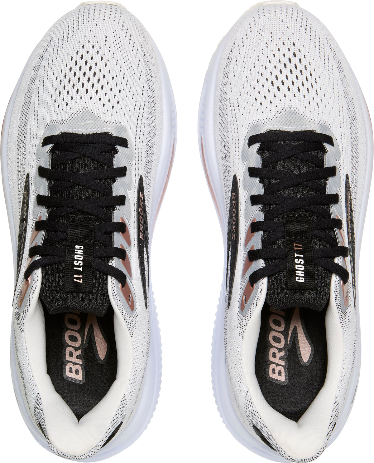 Brooks Ghost 17 Women's Running Shoes - White
