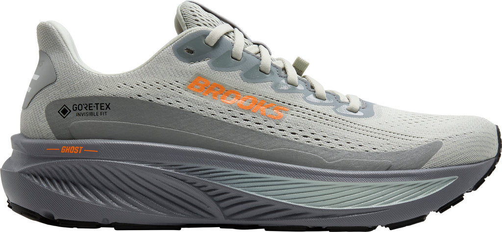 Brooks Ghost 17 GORE-TEX Men's Running Shoes - Grey