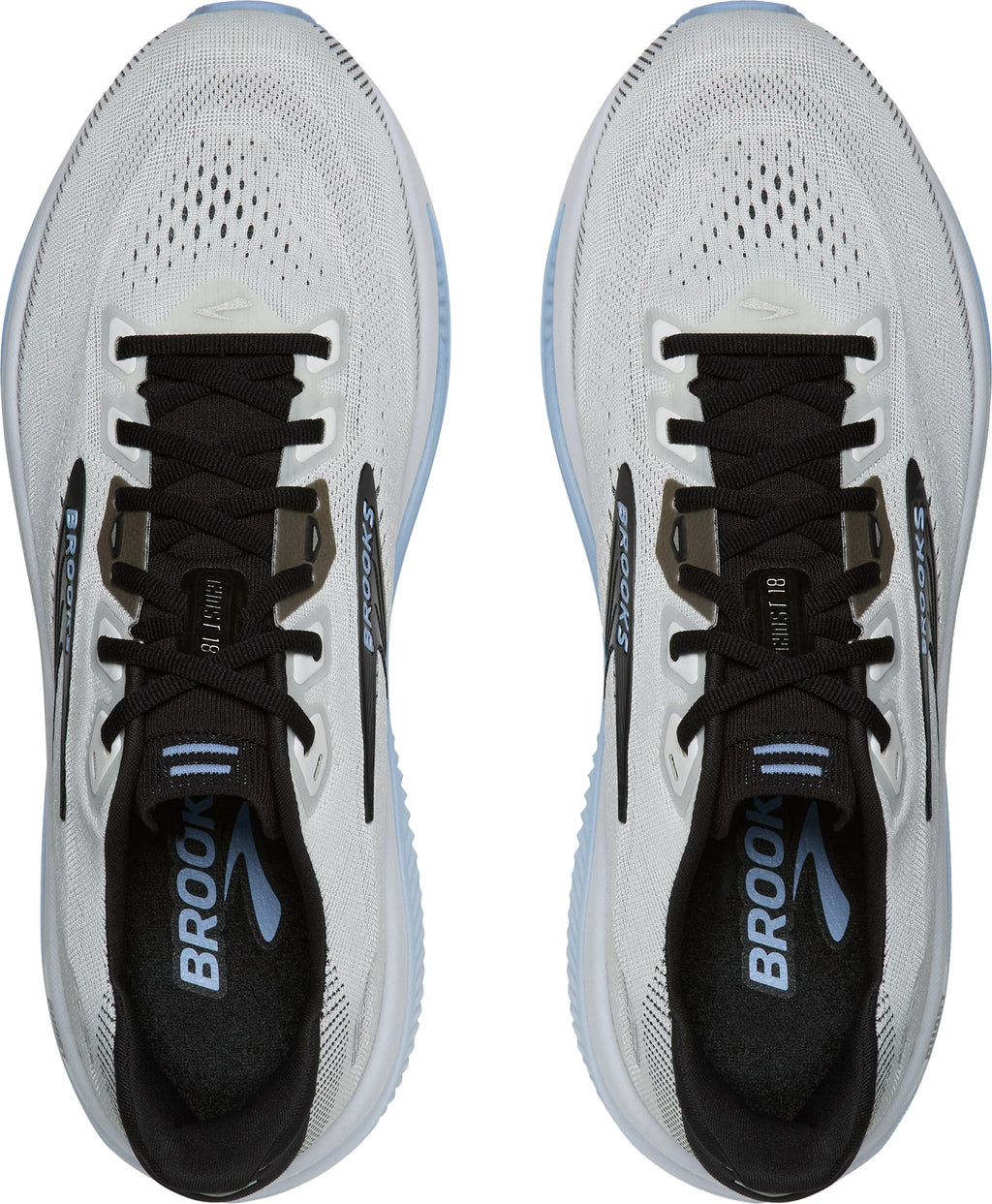 Brooks Ghost 18 Men's Running Shoes - White