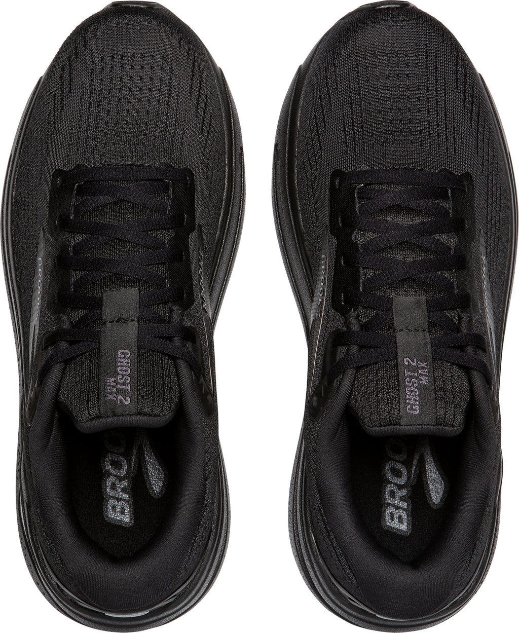 Brooks Ghost Max 2 WIDE FIT Men's Running Shoes - Black
