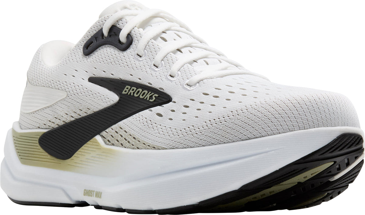 Brooks Ghost Max 3 WIDE FIT (2E) Men's Running Shoes - White