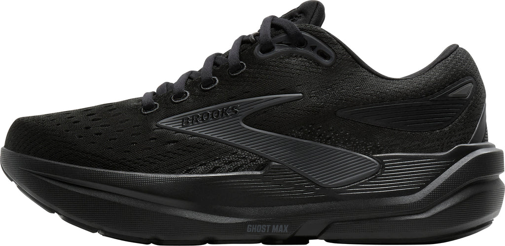 Brooks Ghost Max 3 WIDE FIT (4E) Men's Running Shoes - Black