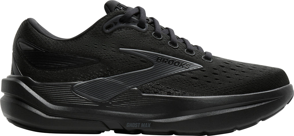 Brooks Ghost Max 3 WIDE FIT (4E) Men's Running Shoes - Black