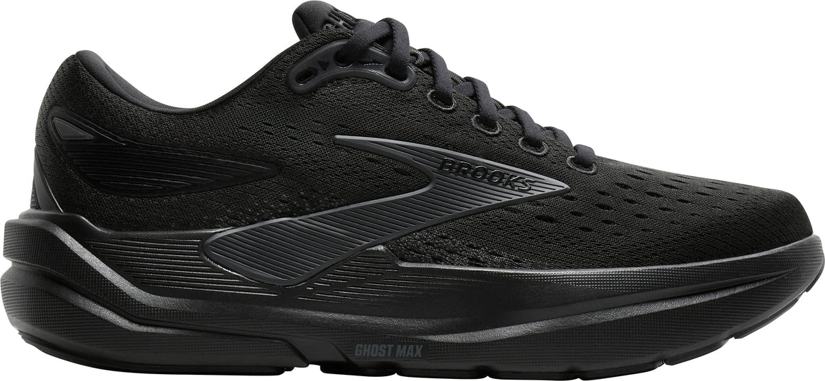 Brooks Ghost Max 3 WIDE FIT (4E) Men's Running Shoes - Black