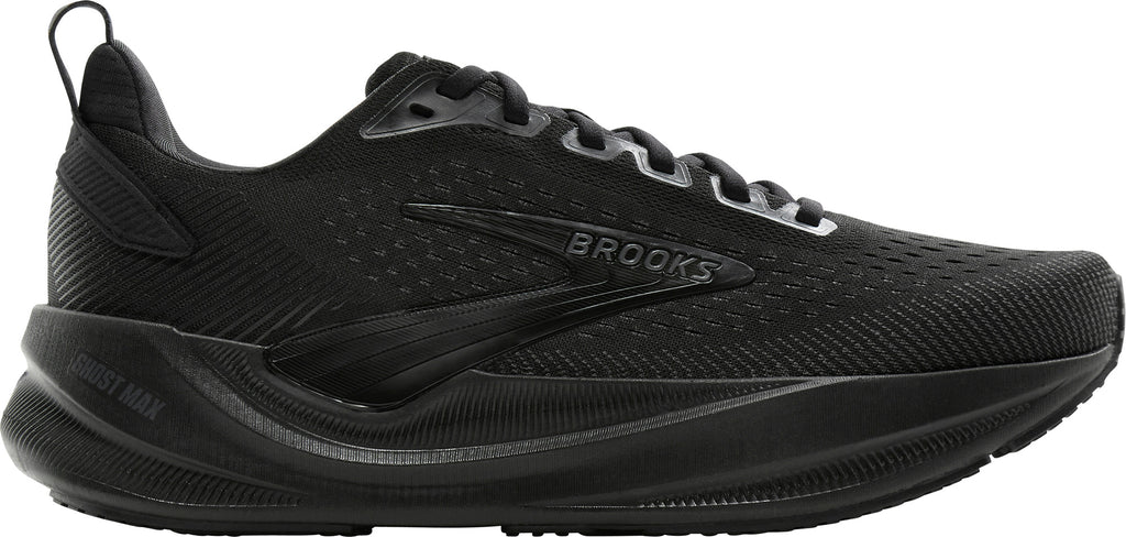 Brooks Ghost Max 4 WIDE FIT Men's Running Shoes - Black