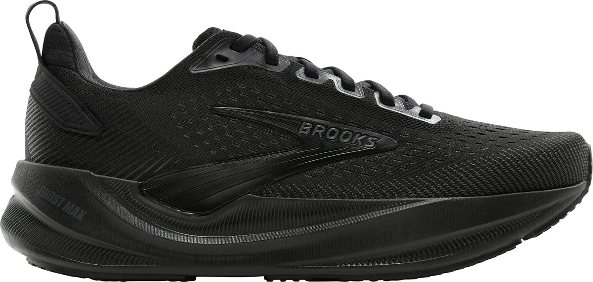 Brooks Ghost Max 4 WIDE FIT Men's Running Shoes - Black