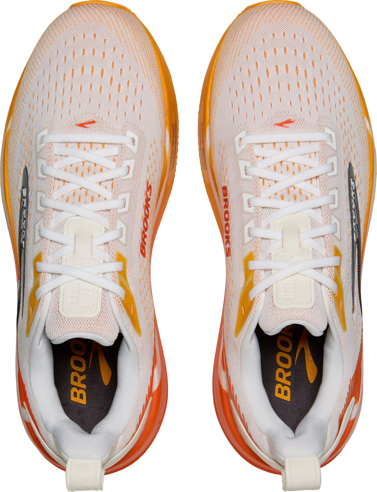 Brooks Ghost Max 4 WIDE FIT Men's Running Shoes - Orange