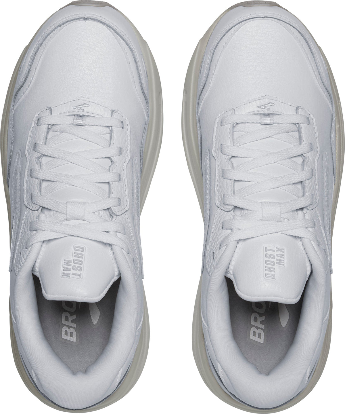 Brooks Ghost Max L Women's Walking Shoes - White