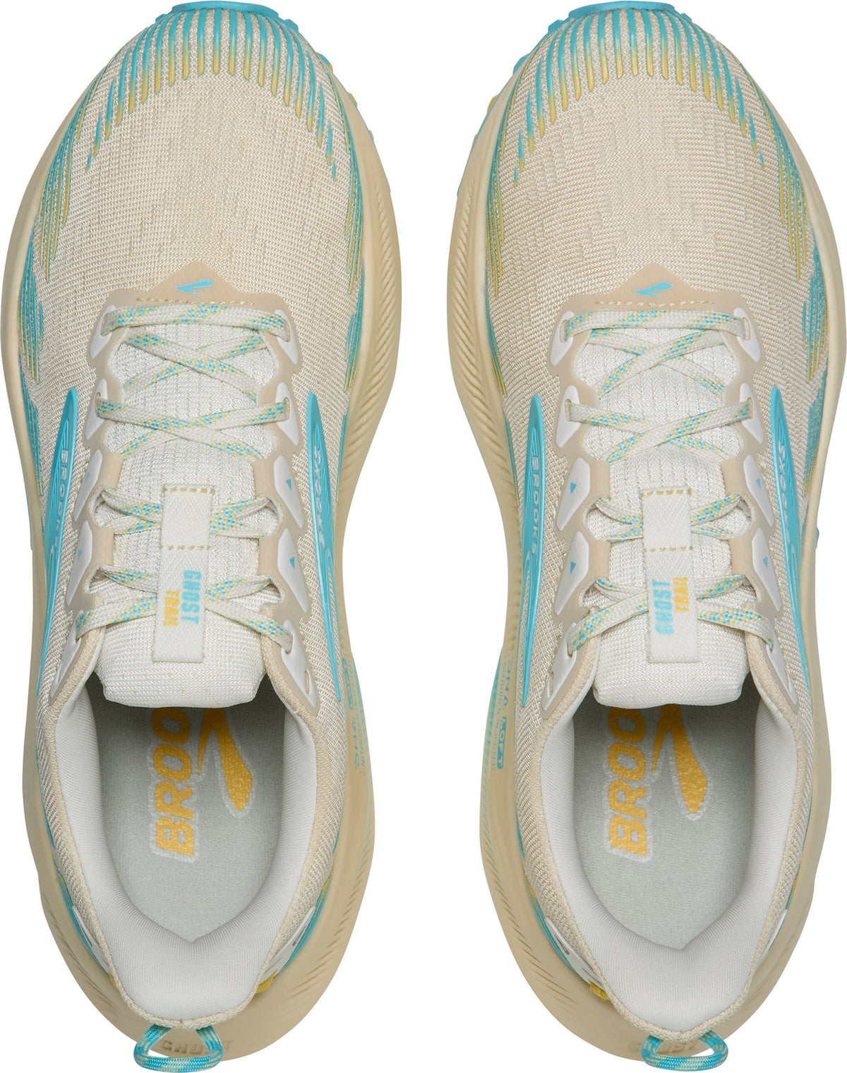Brooks Ghost Trail Women's Running Shoes - Cream