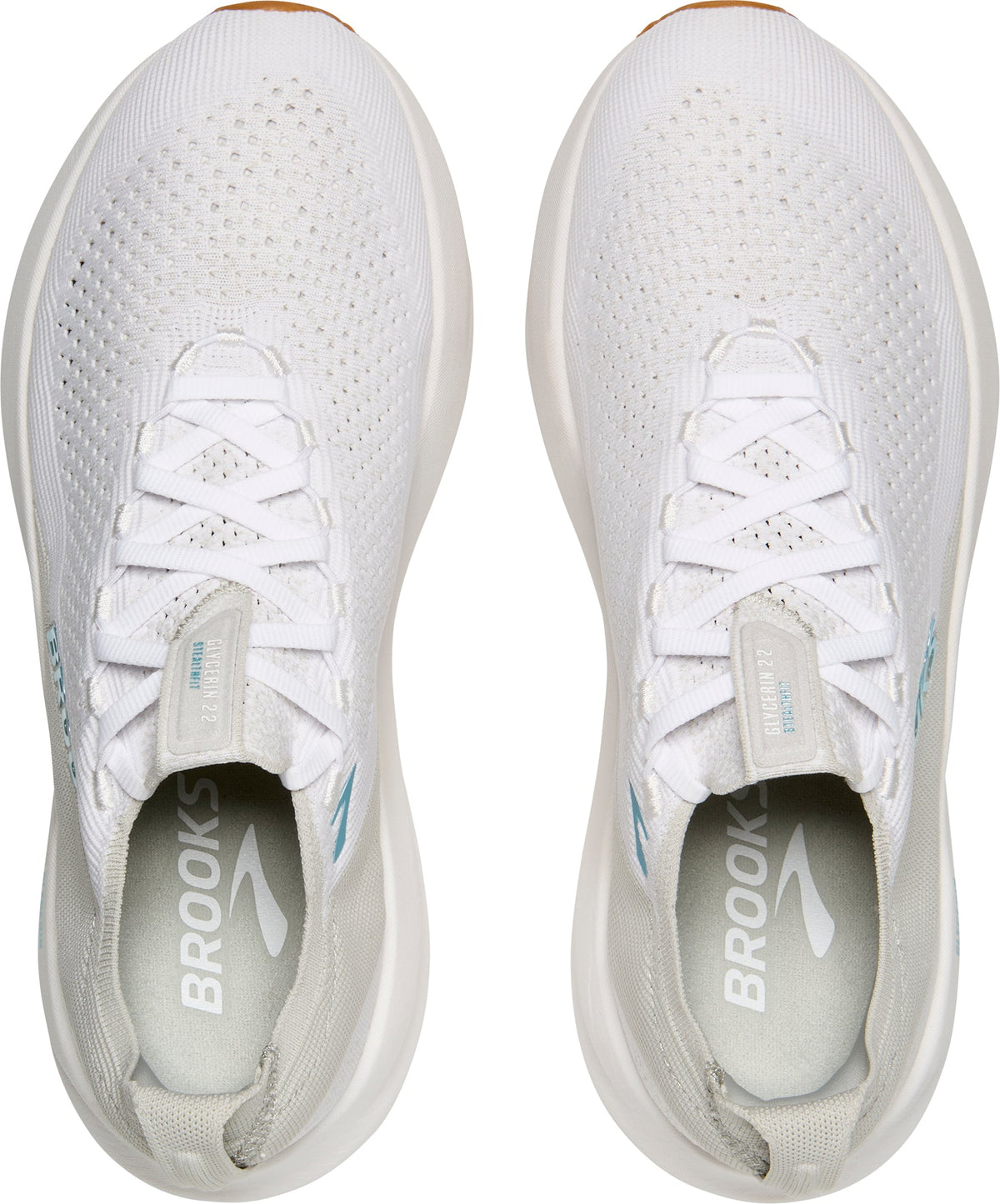 Brooks Glycerin StealthFit 22 Men's Running Shoes - White