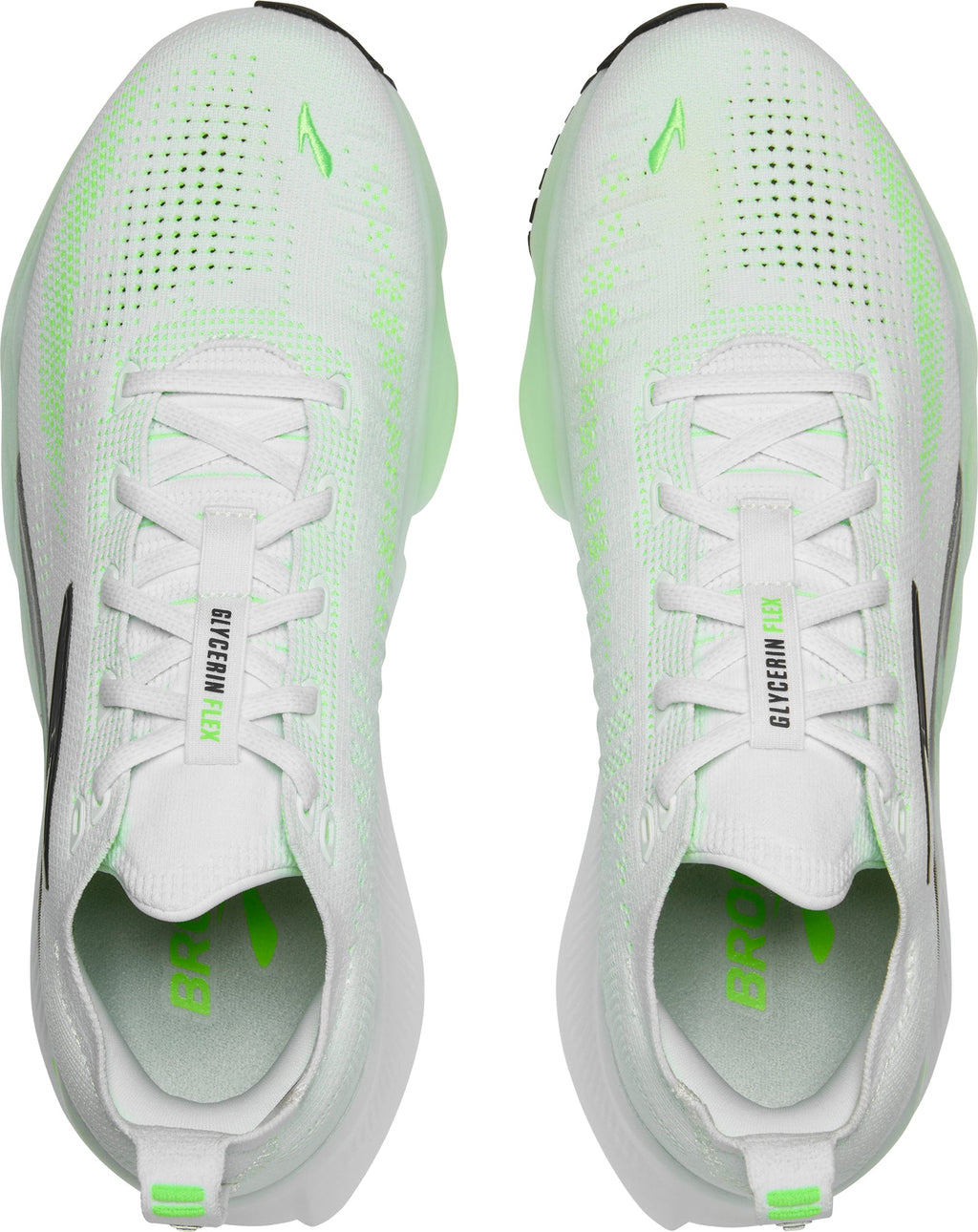 Brooks Glycerin Flex Men's Running Shoes - White
