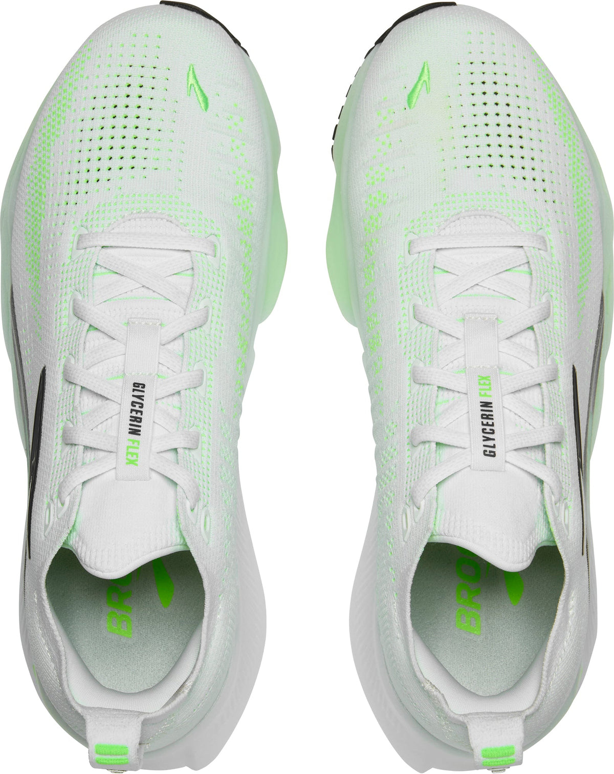 Brooks Glycerin Flex Men's Running Shoes - White