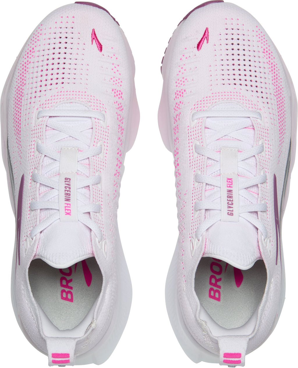 Brooks Glycerin Flex Women's Running Shoes - White