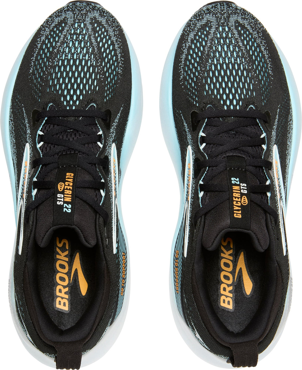 Brooks Glycerin GTS 22 Men's Running Shoes - Black