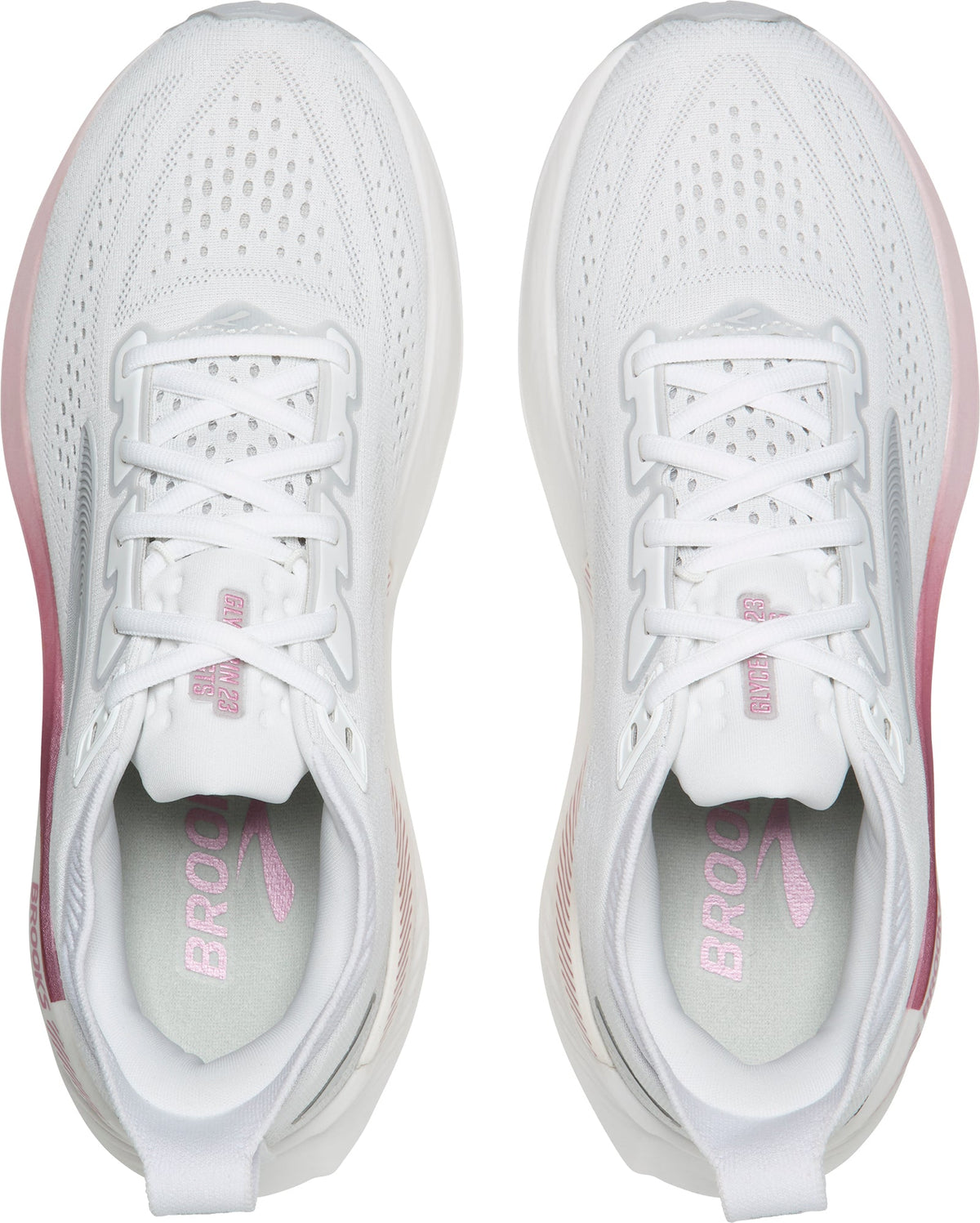 Brooks Glycerin GTS 23 Women's Running Shoes - White